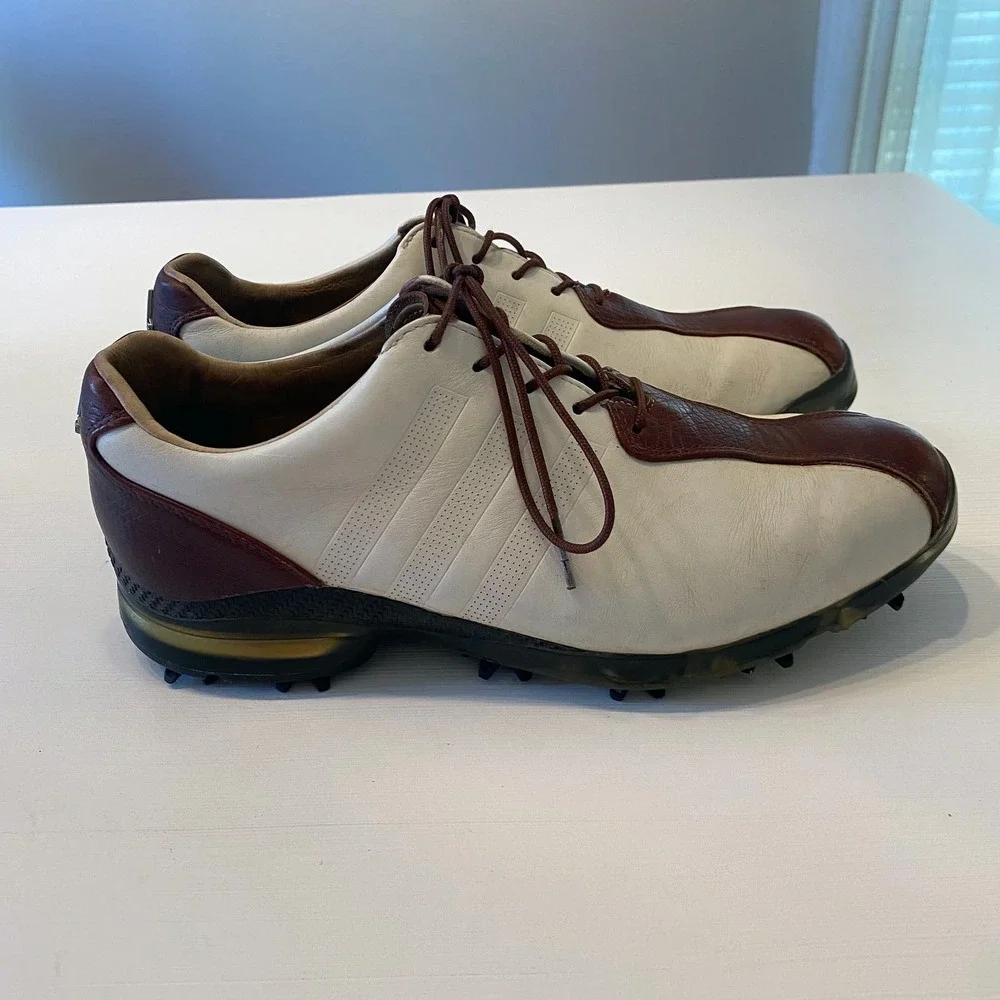 Adidas AdiPure TP Leather Men's Golf‎ Shoes Q44796 Size 7.5